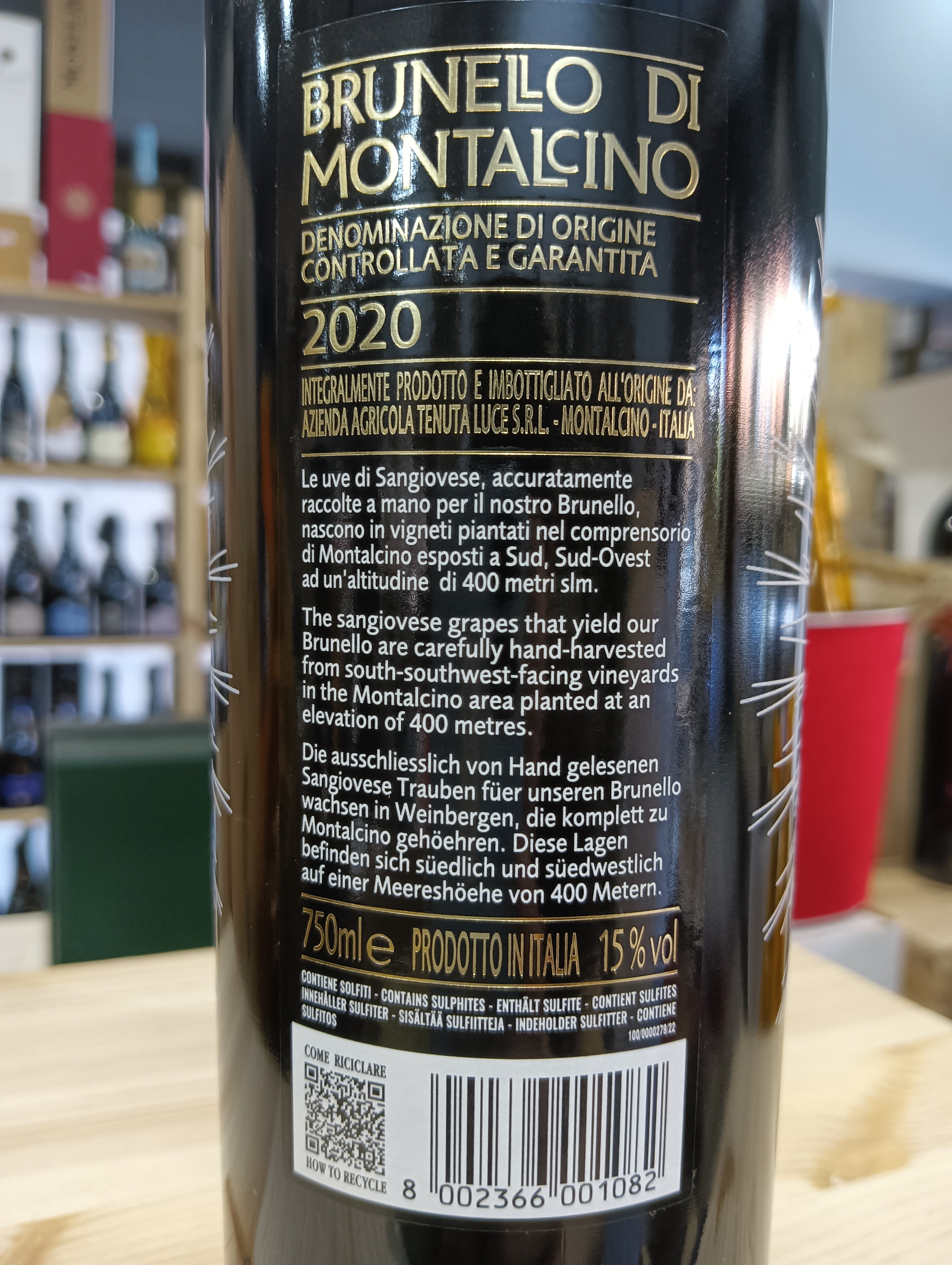 Brunello di Montalcino Luce 2020