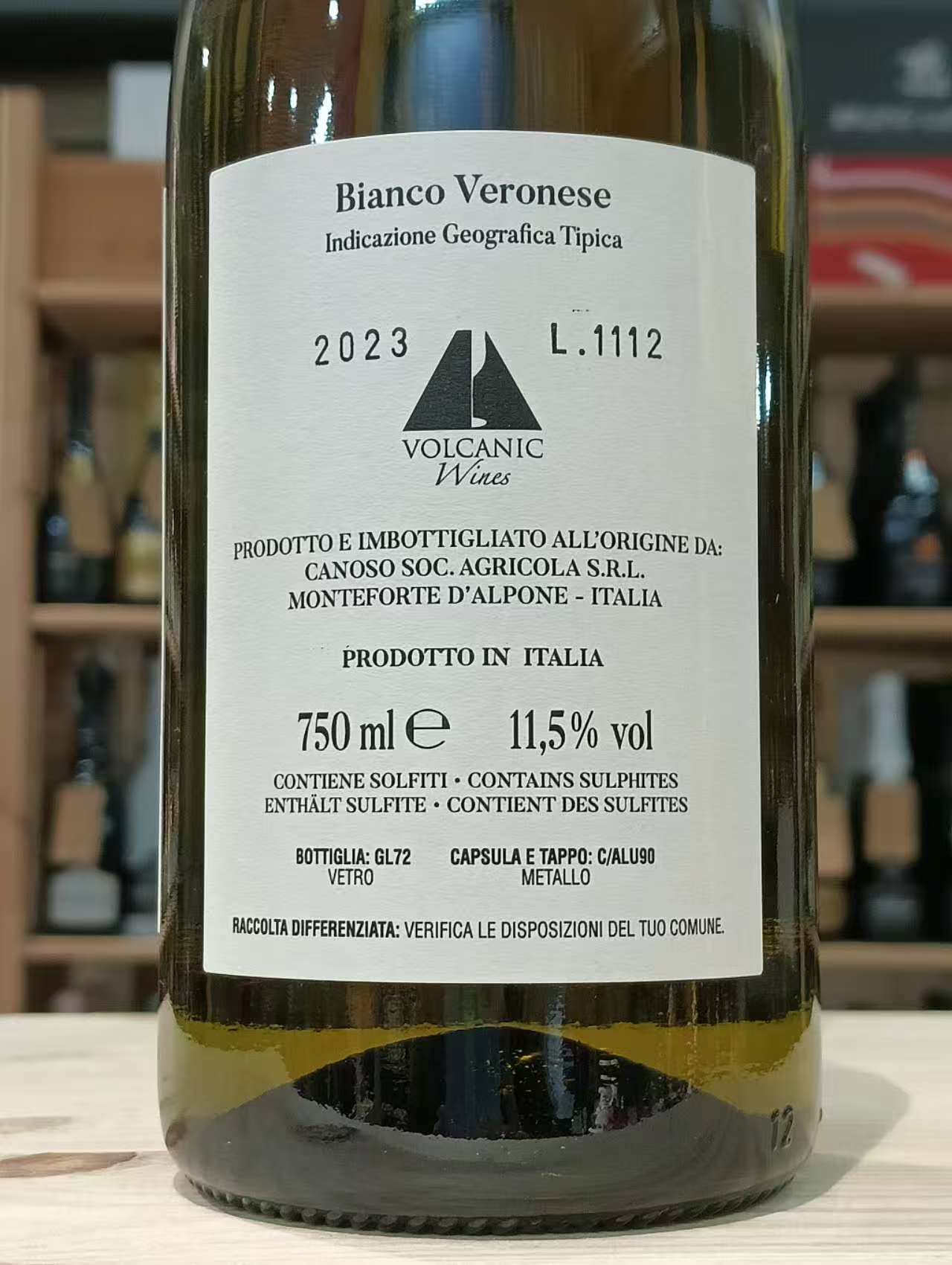 Evaso 2023 Bianco Veronese IGT - Canoso