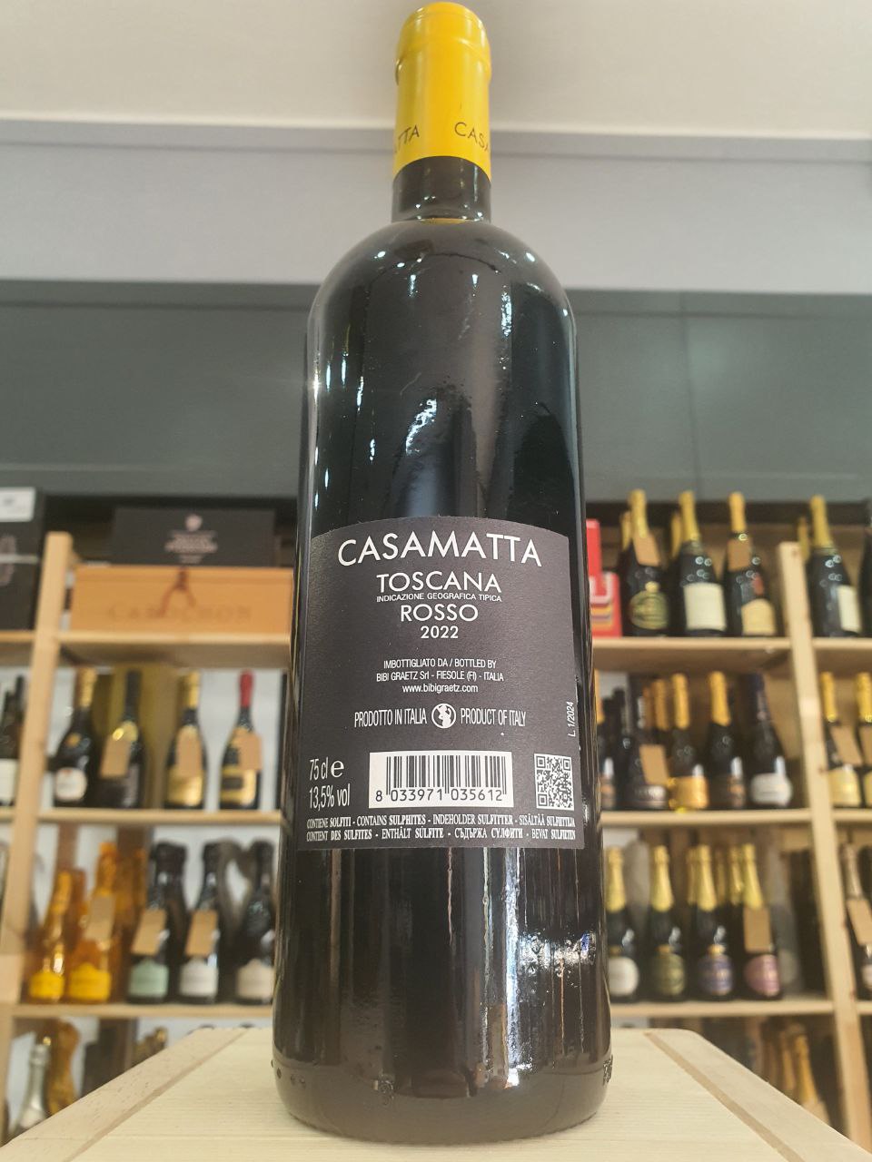 Casamatta Rosso Toscana IGT 2022 Bibi Graetz