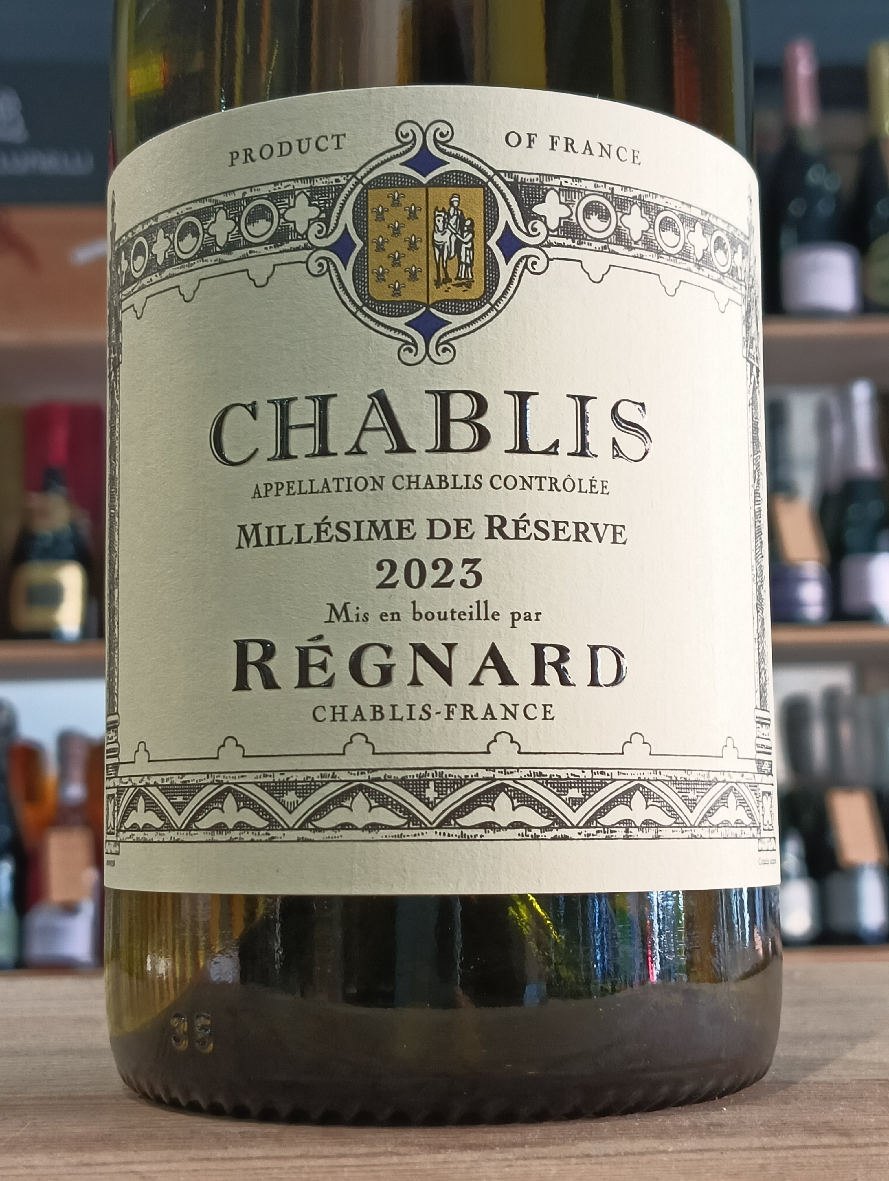 Chablis Millésime de Réserve 2023 Régnard