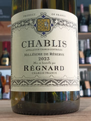 Chablis Millésime de Réserve 2023 Régnard