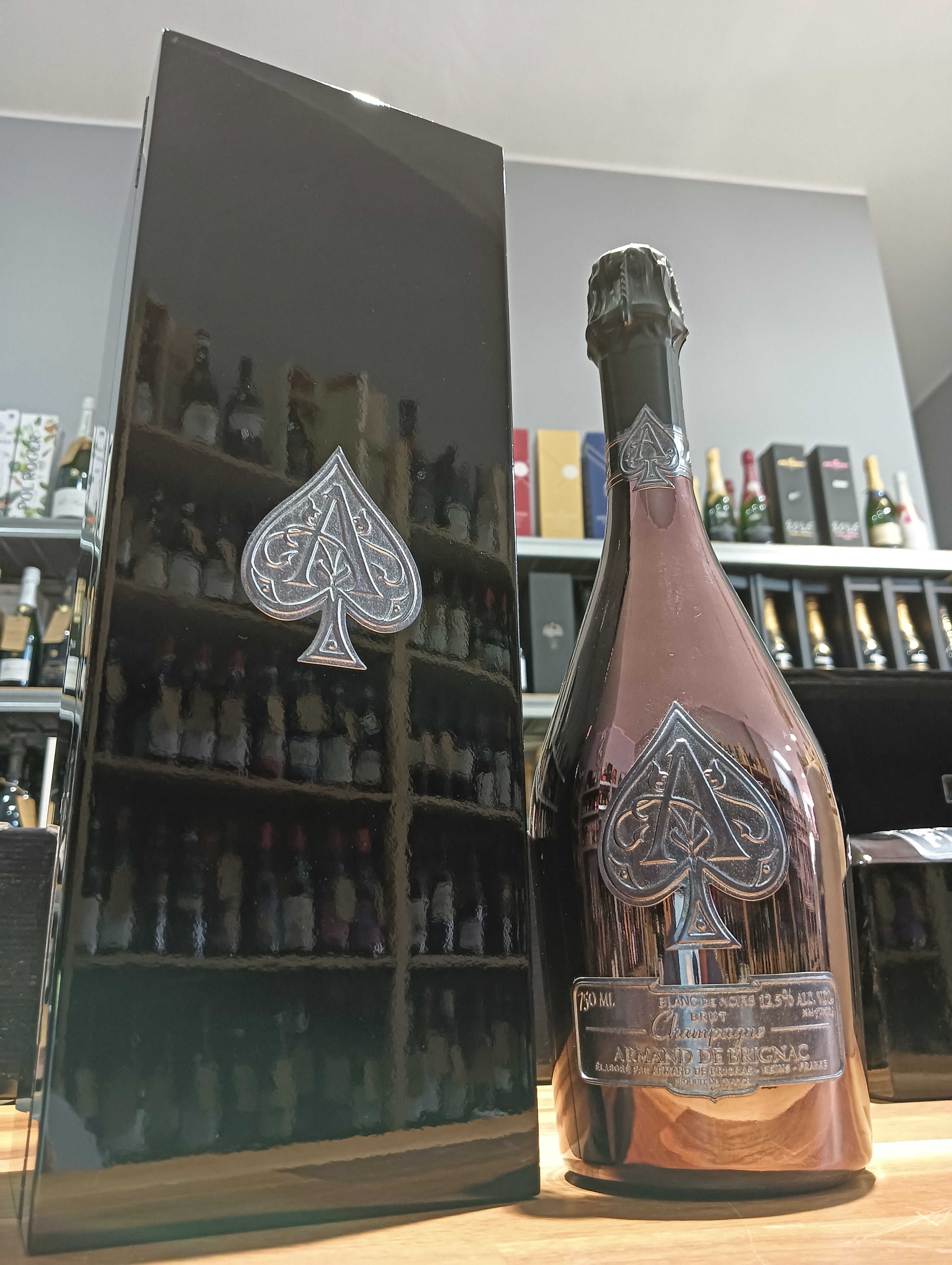 Champagne Armand de Brignac Blanc de Noirs Assemblage No. 4 - Cofanetto Prestige