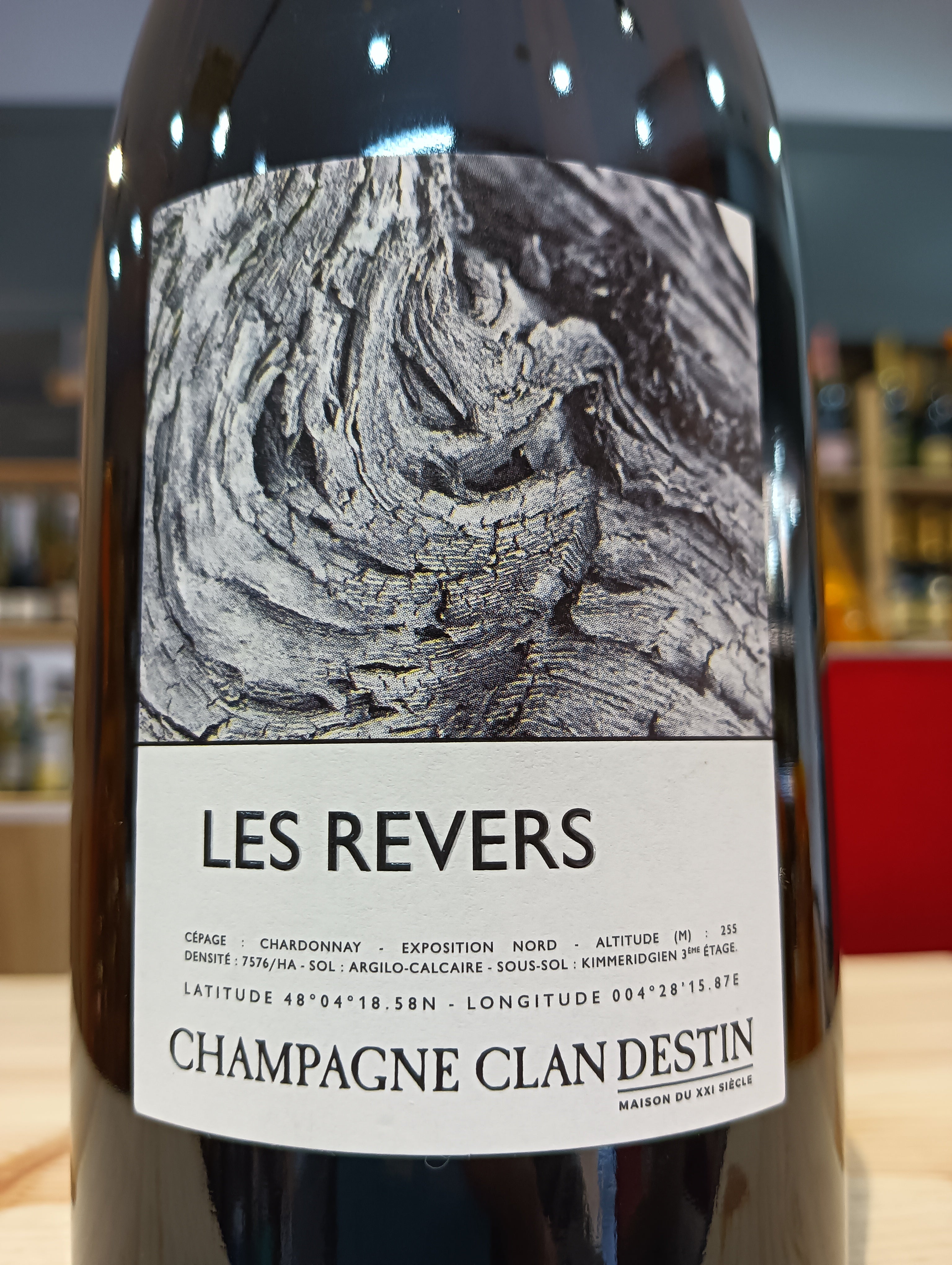 Les Revers Champagne Clandestin Brut Nature