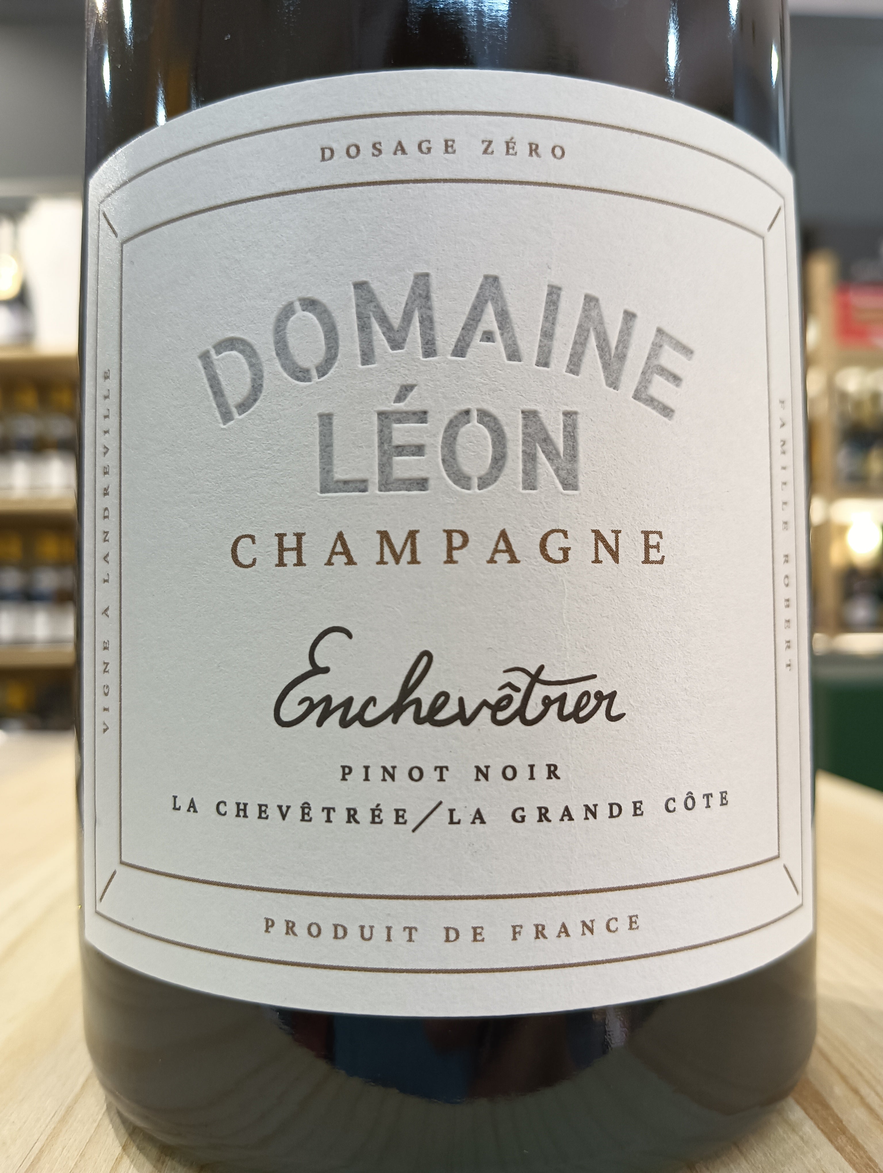 Champagne Enchevêtrer Domaine Léon Brut Nature