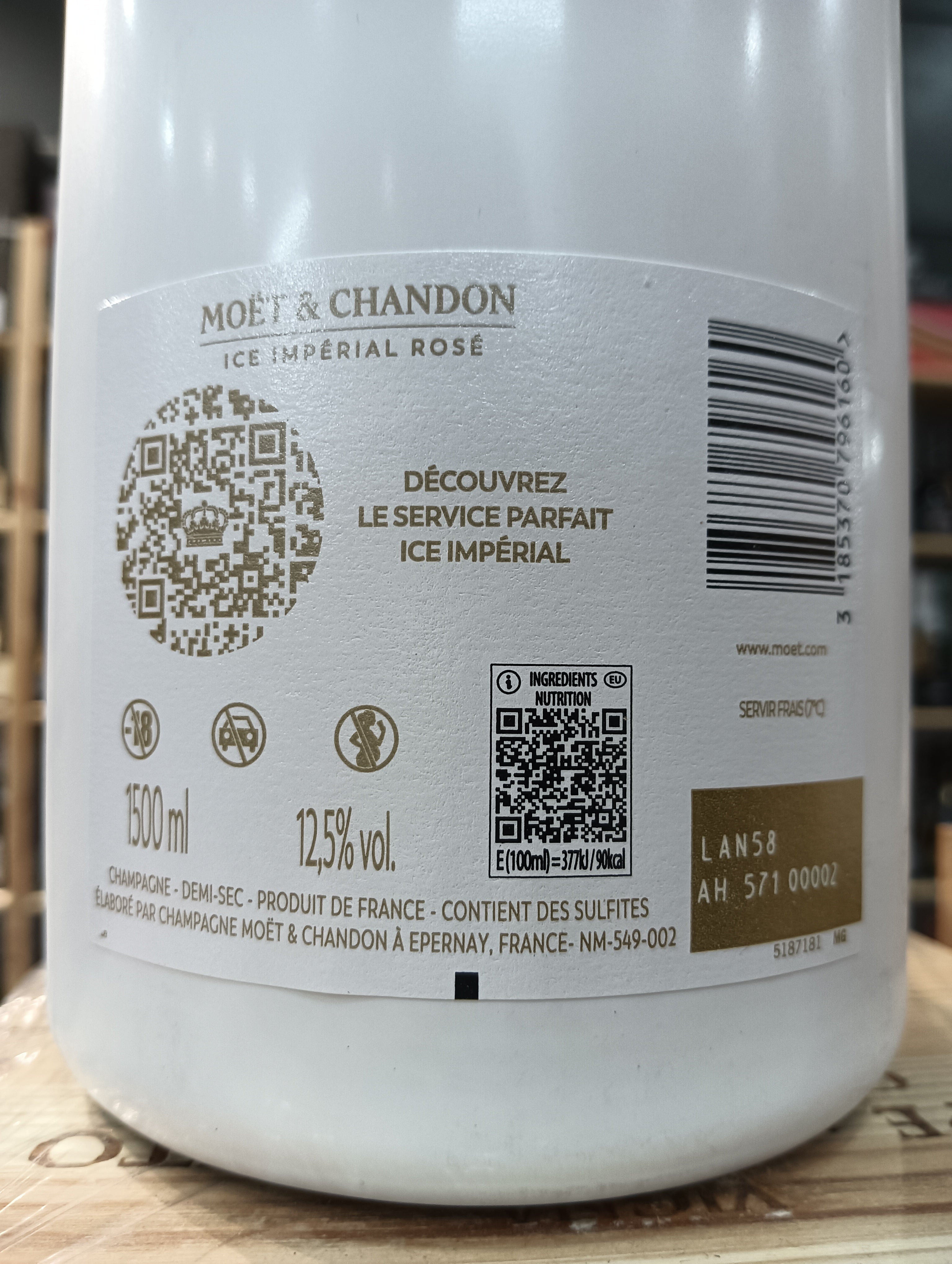 Champagne Ice Impérial Rosé Magnum Demi-Sec - Moët & Chandon