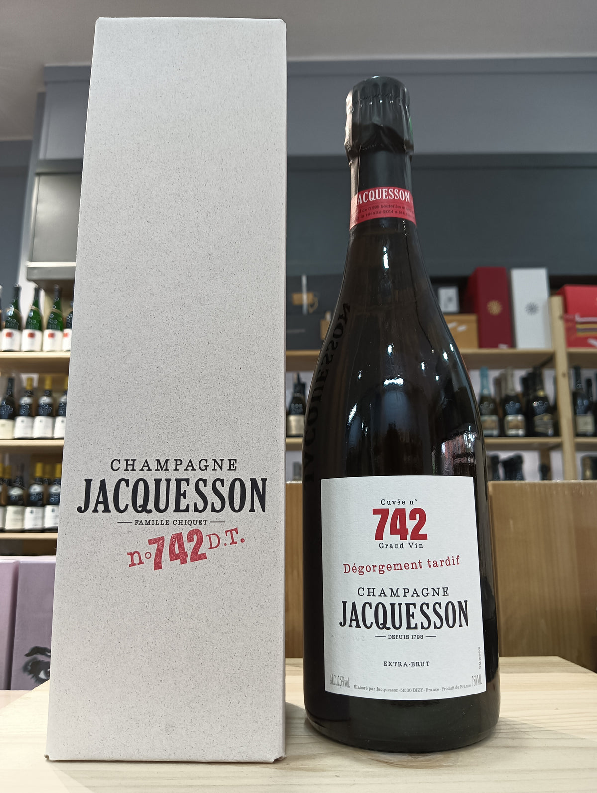 Champagne Jacquesson Cuvée 742 Extra Brut D.T. - Astucciato