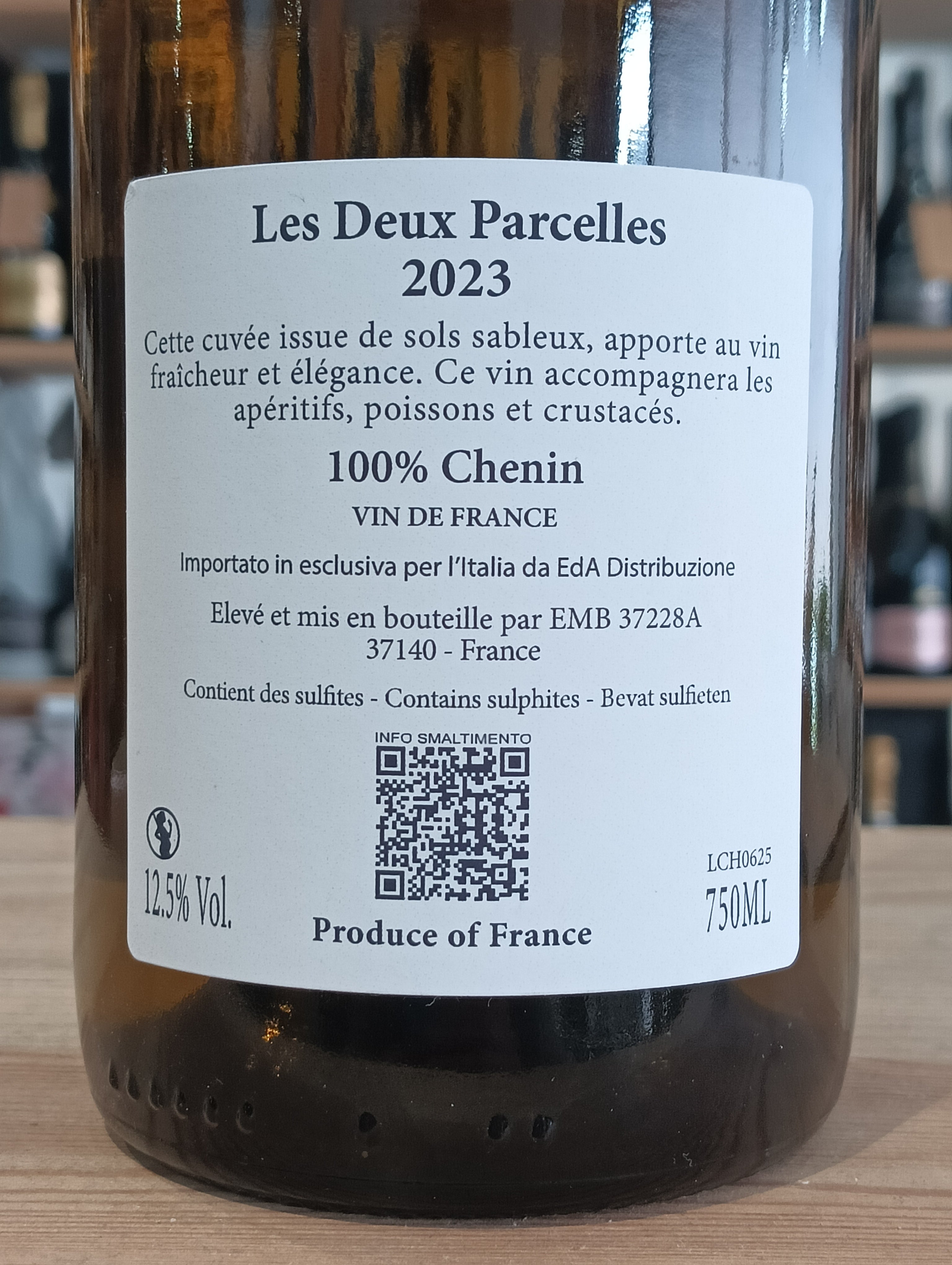 Chenin Blanc "Les Deux Parcelles" 2023 Francois Xavier Barc