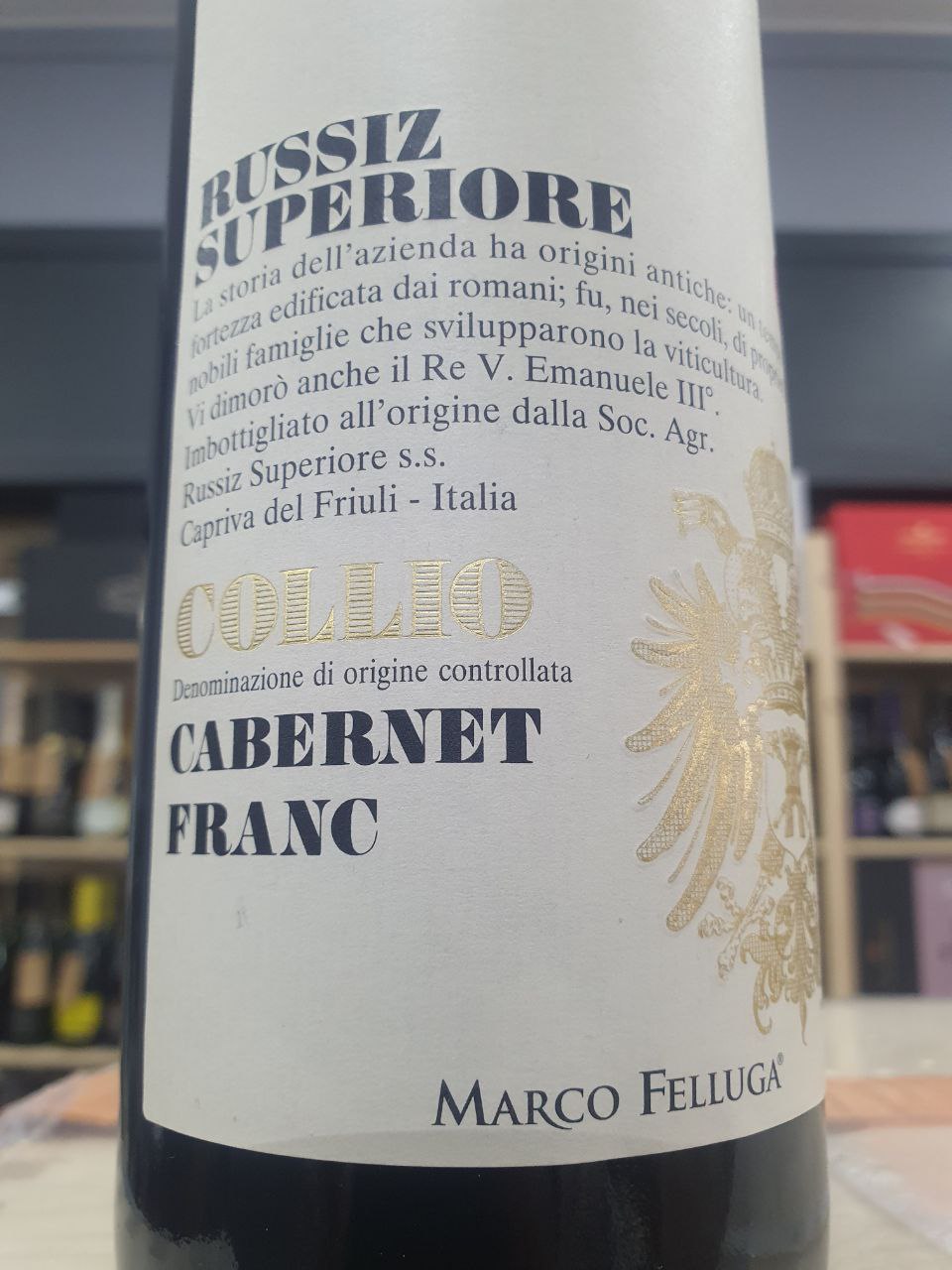 Russiz Superiore Collio Cabernet Franc 2019