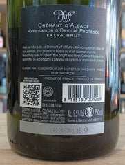 Crémant d'Alsace AOP Extra Brut "Zero Dosage" Pfaff