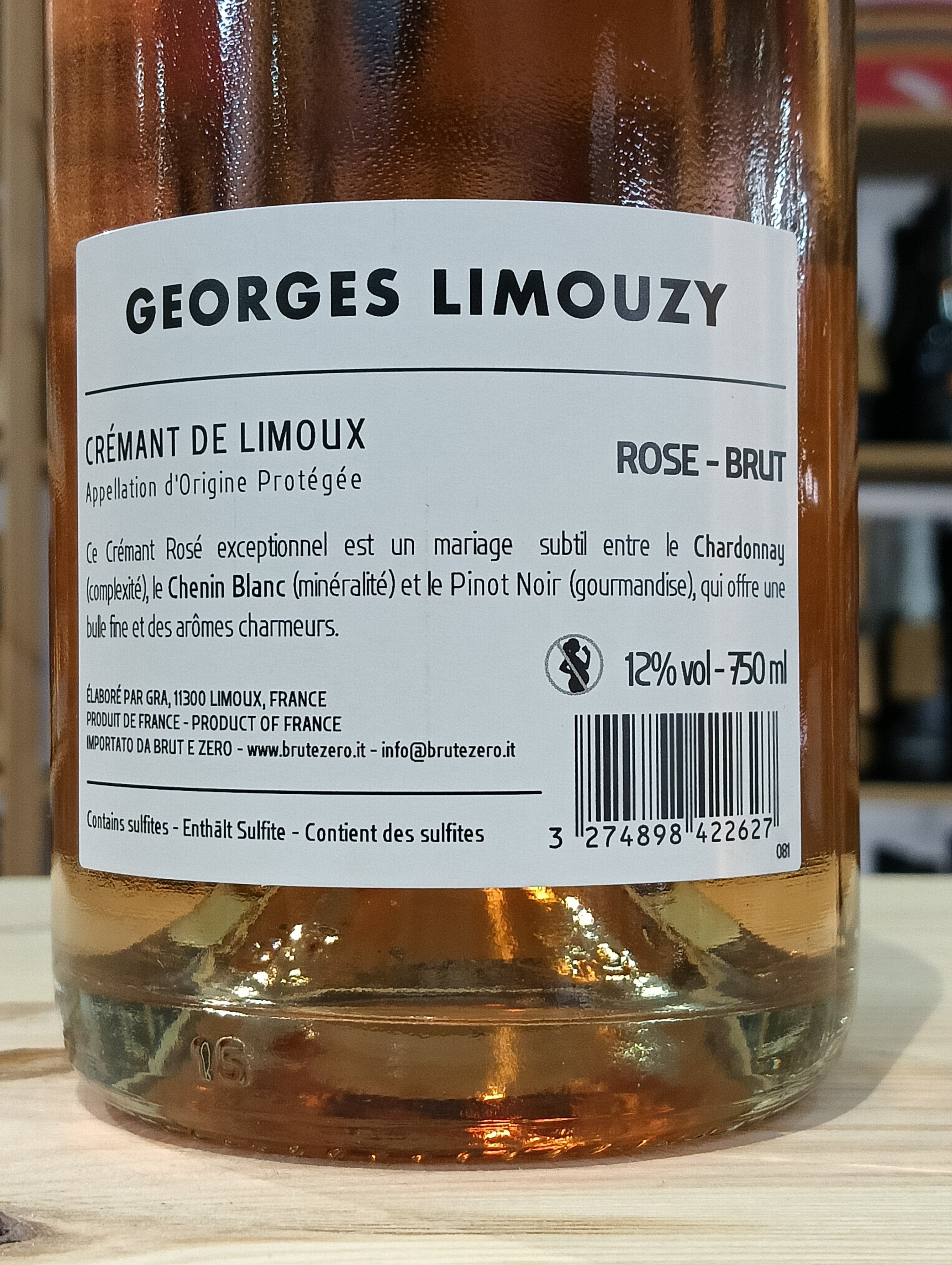 Crémant de Limoux Brut Rosé Georges Limouzy