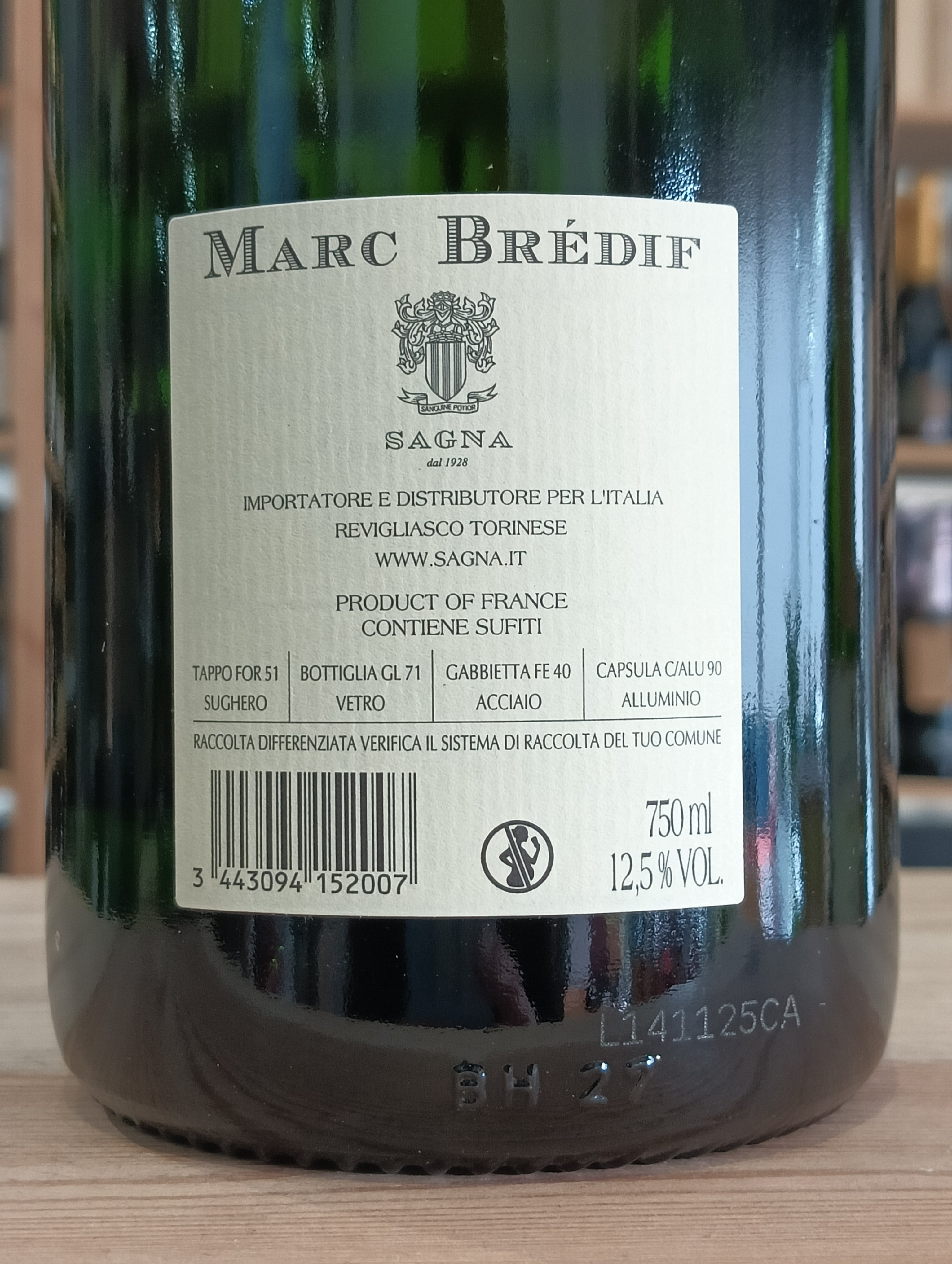 Cremant de Loire Heritage Extra Brut - Marc Bredif