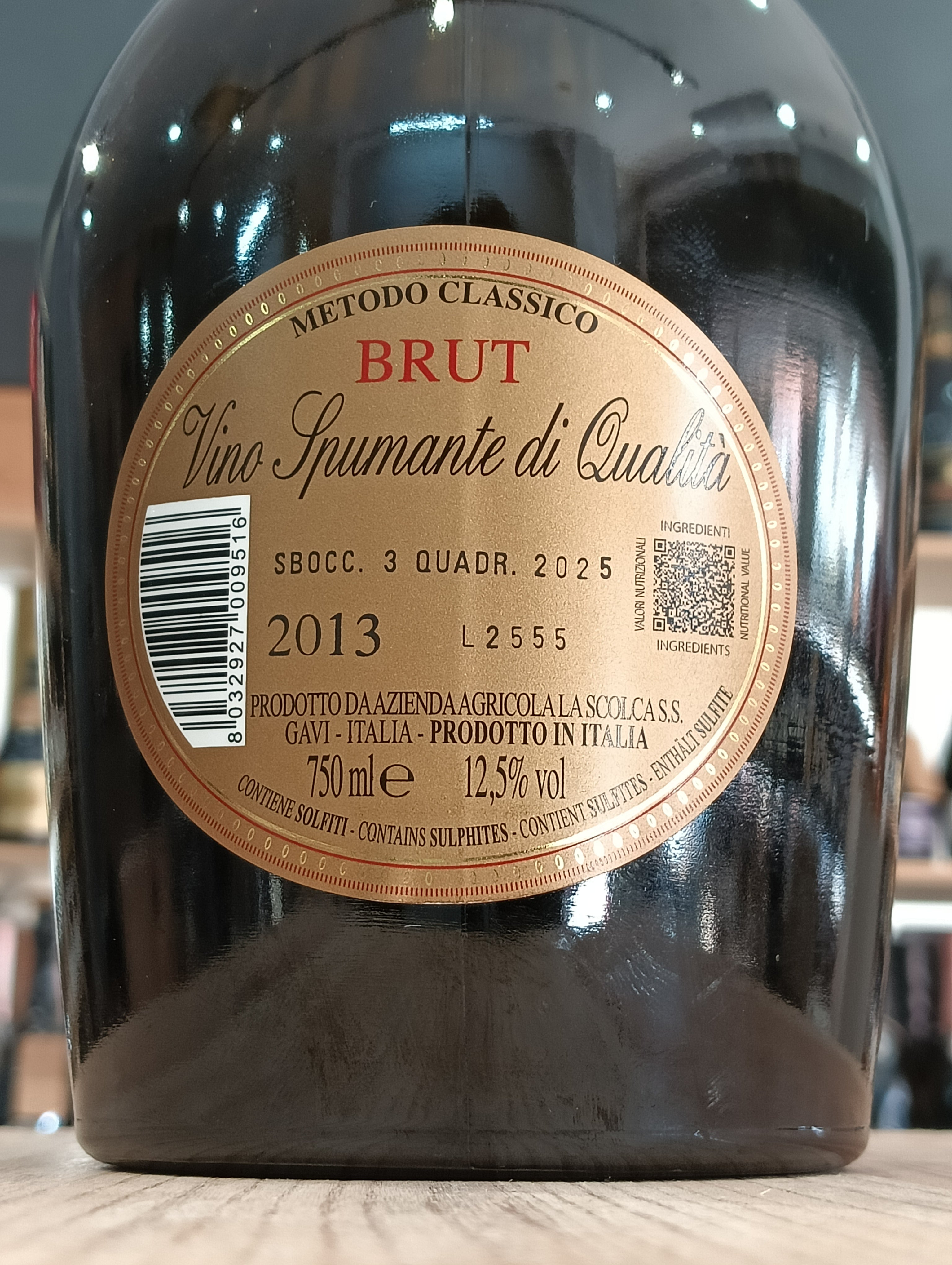 D'Antan Brut Millesimato 2013 Soldati La Scolca (Confezione)