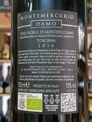Damo Vino Nobile di Montepulciano DOCG 2016 Montemercurio