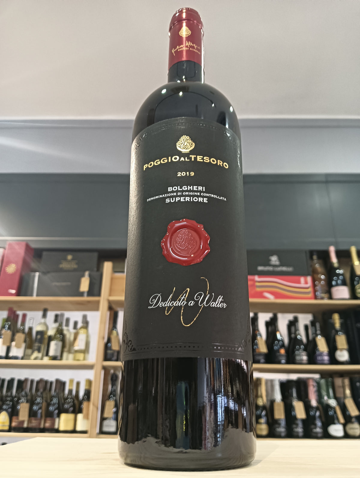 Dedicato a Walter Bolgheri Superiore DOC 2019 Poggio al Tesoro