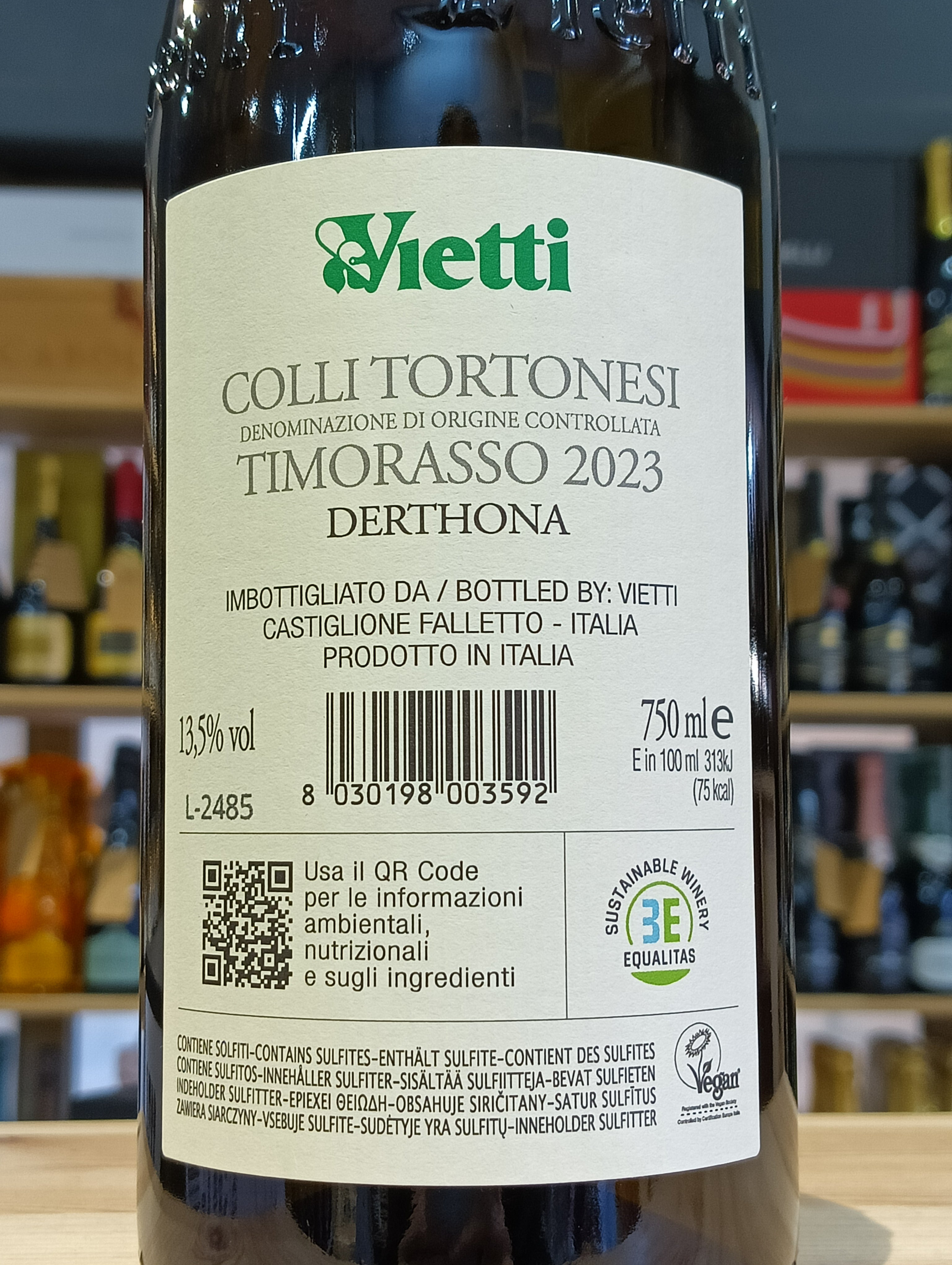 Derthona Timorasso 2023 Vietti Colli Tortonesi DOC