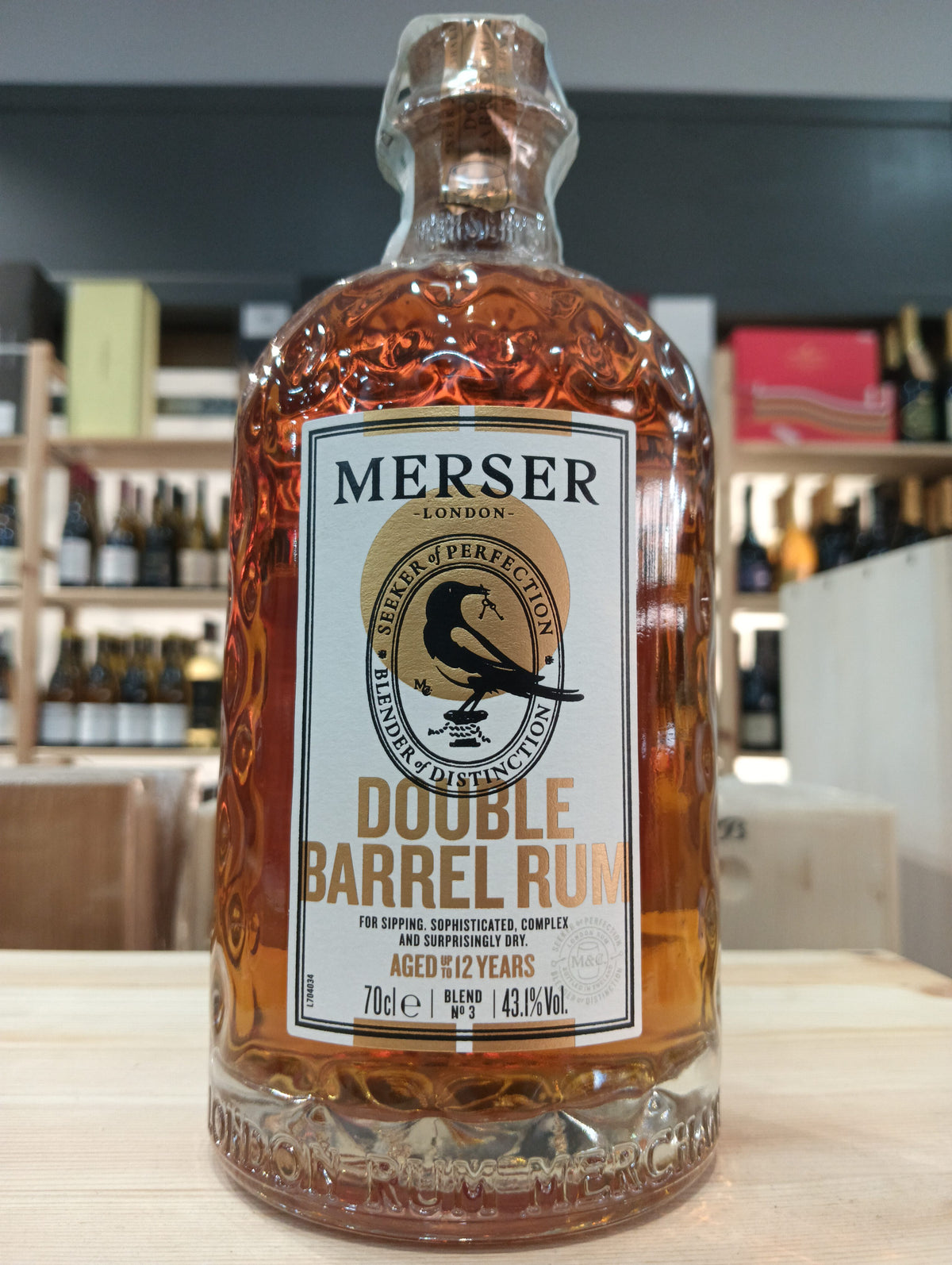 Double Barrel Rum Aged 12 Years - Merser