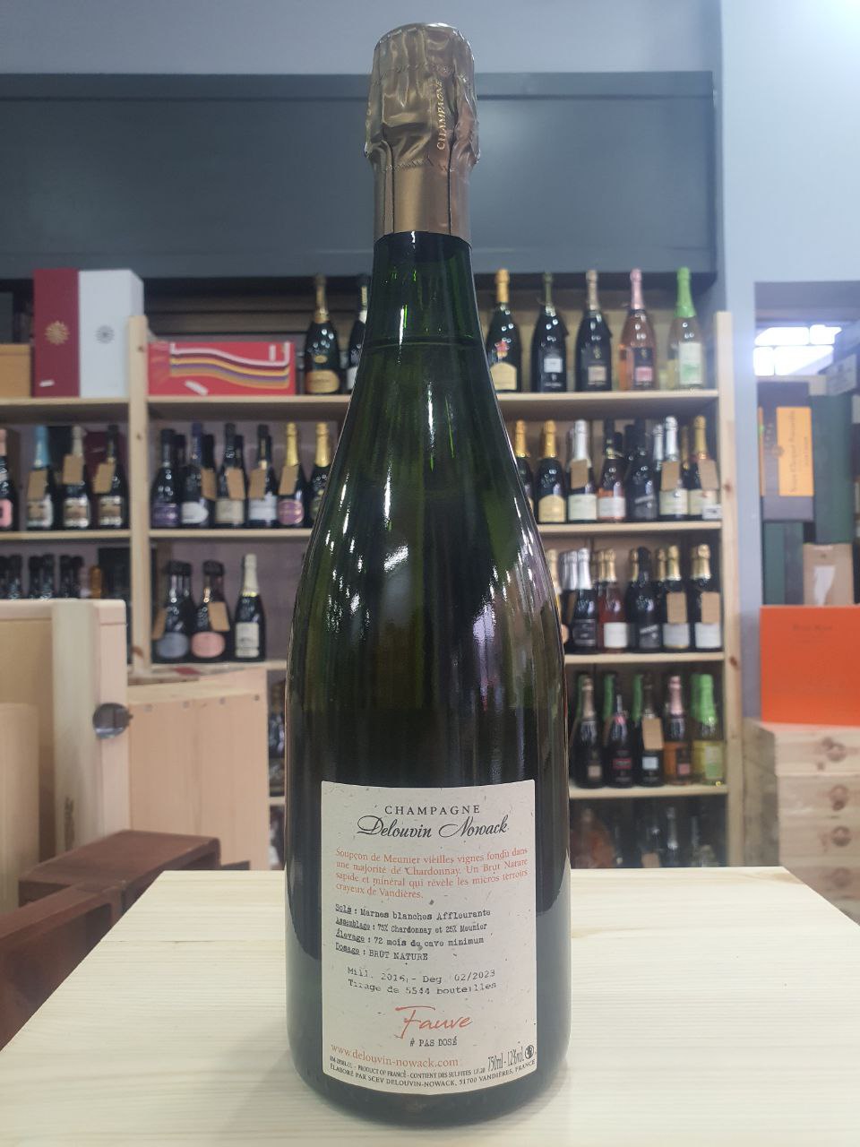 Champagne Brut Nature "Fauve" - Delouvin Nowack