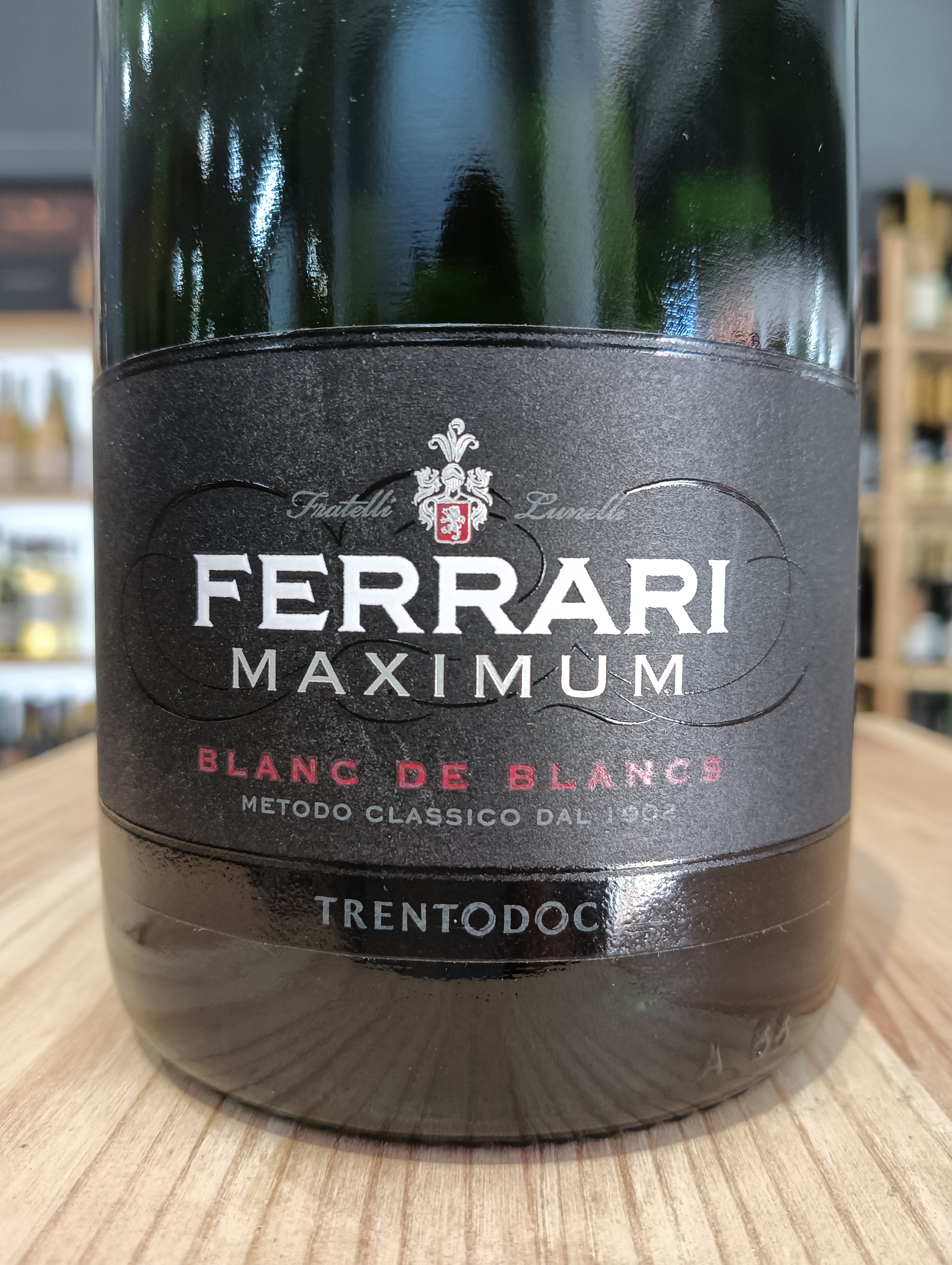 Ferrari Maximum Blanc de Blancs Trento DOC Brut - Con Astuccio