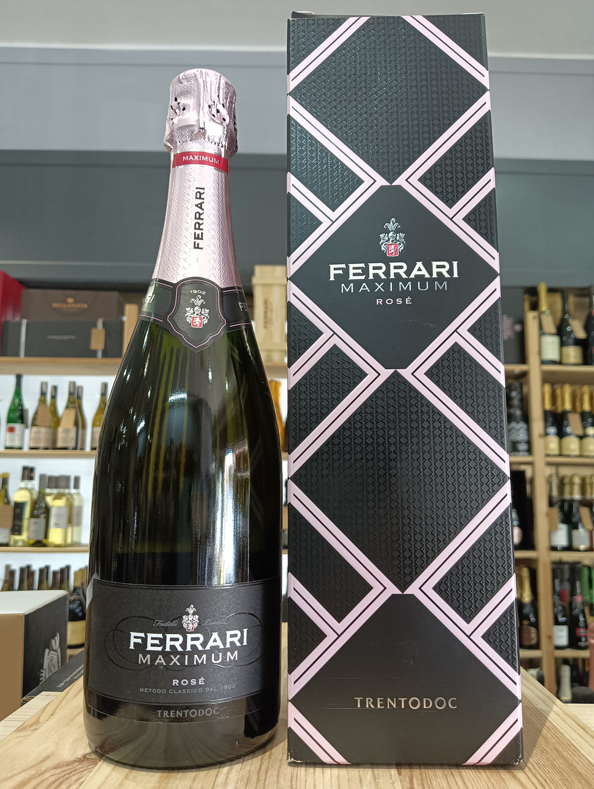 Ferrari Maximum Rosé Trento DOC Brut - Con Astuccio