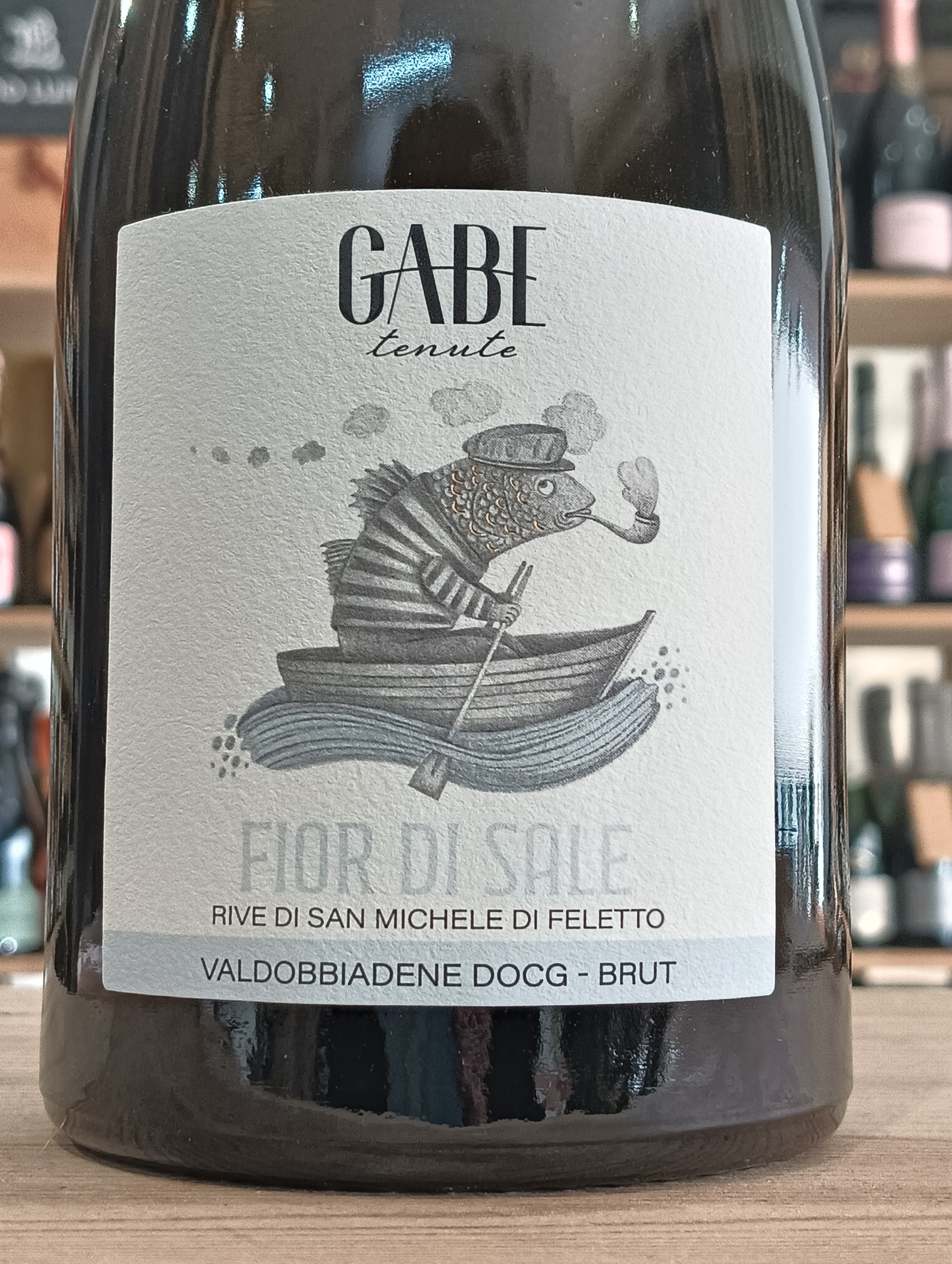 Fior di Sale Prosecco Valdobbiadene Superiore DOCG Brut Rive di San Michele di Feletto - Gabe