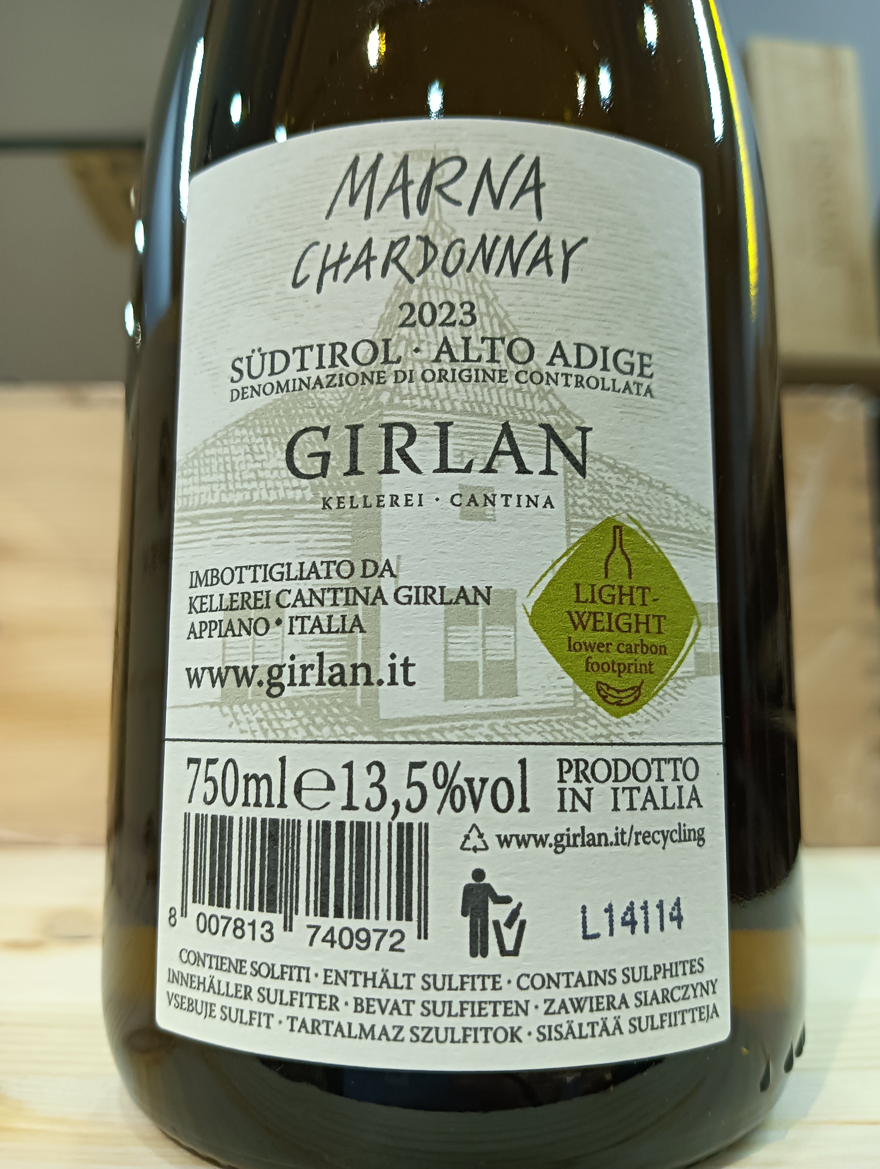 Girlan Marna Chardonnay 2023