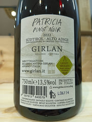 Girlan Patricia Pinot Noir 2022