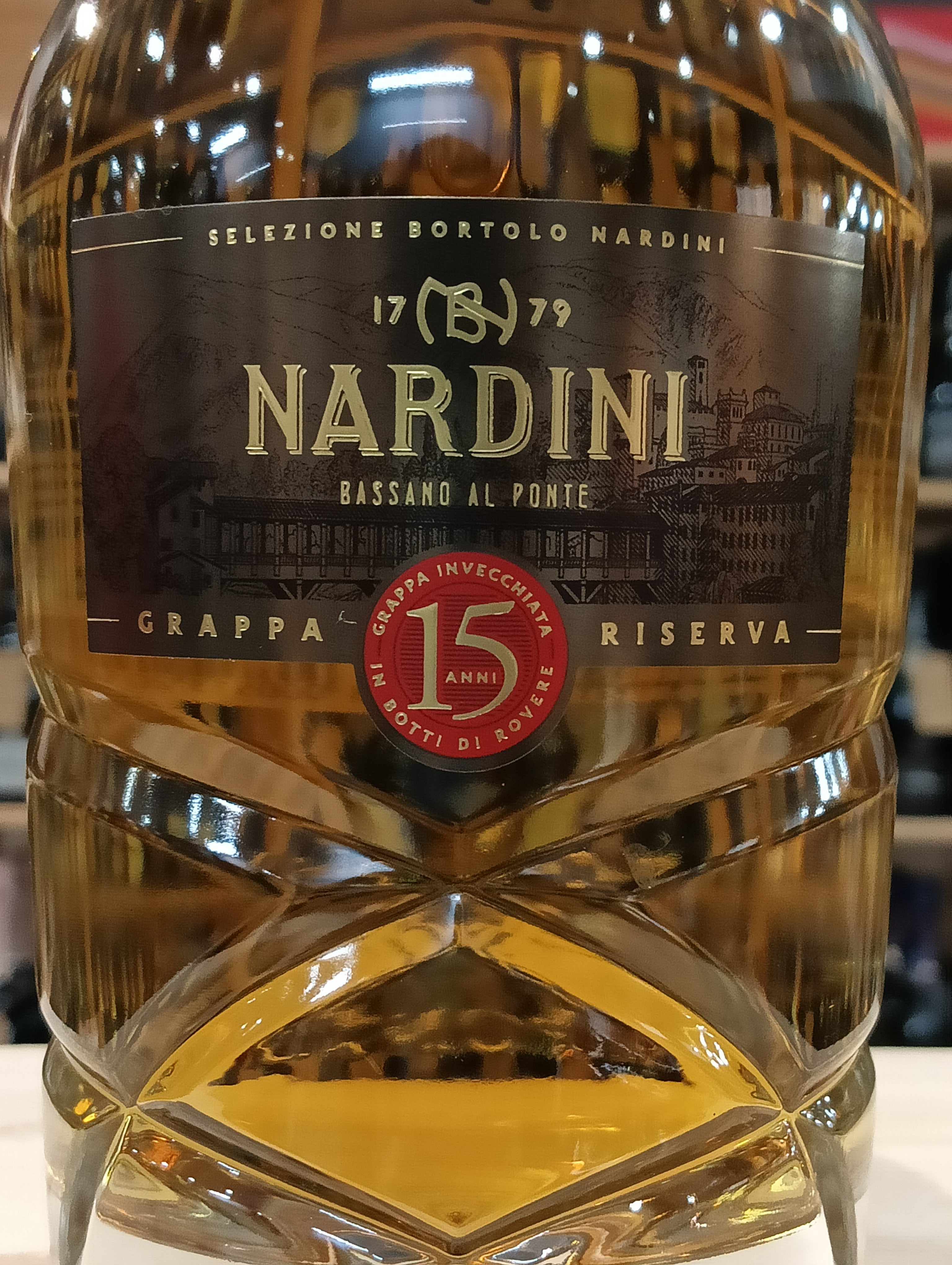 Grappa Riserva 15 anni Selezione Bortolo Nardini (Confezione)