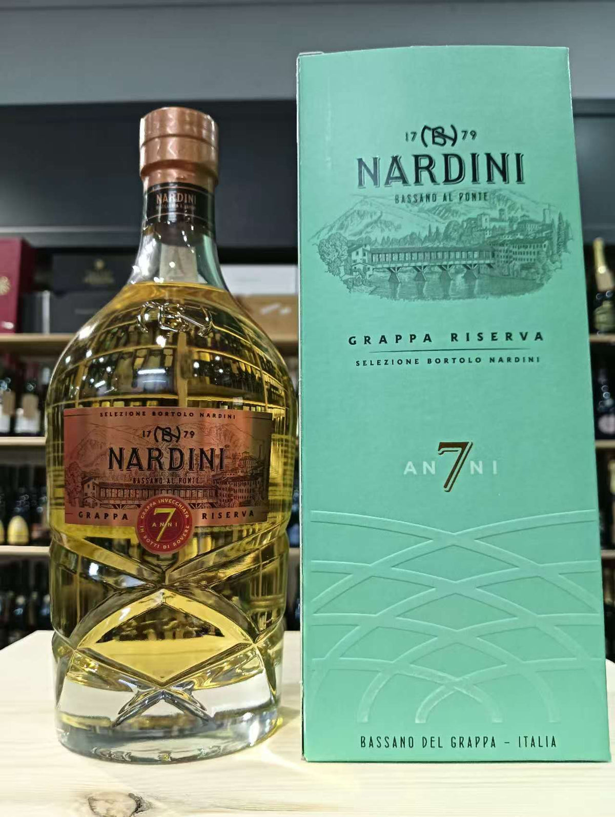 Grappa Riserva 7 anni Selezione Bortolo Nardini (Confezione)