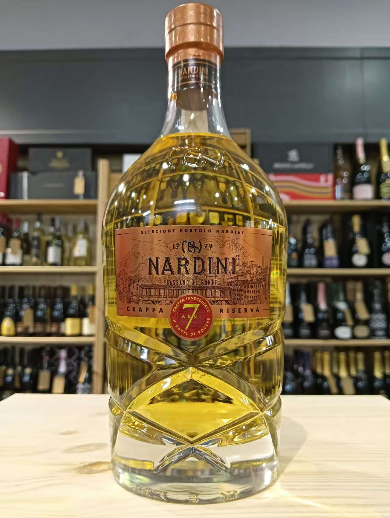 Grappa Riserva 7 anni Selezione Bortolo Nardini (Confezione)