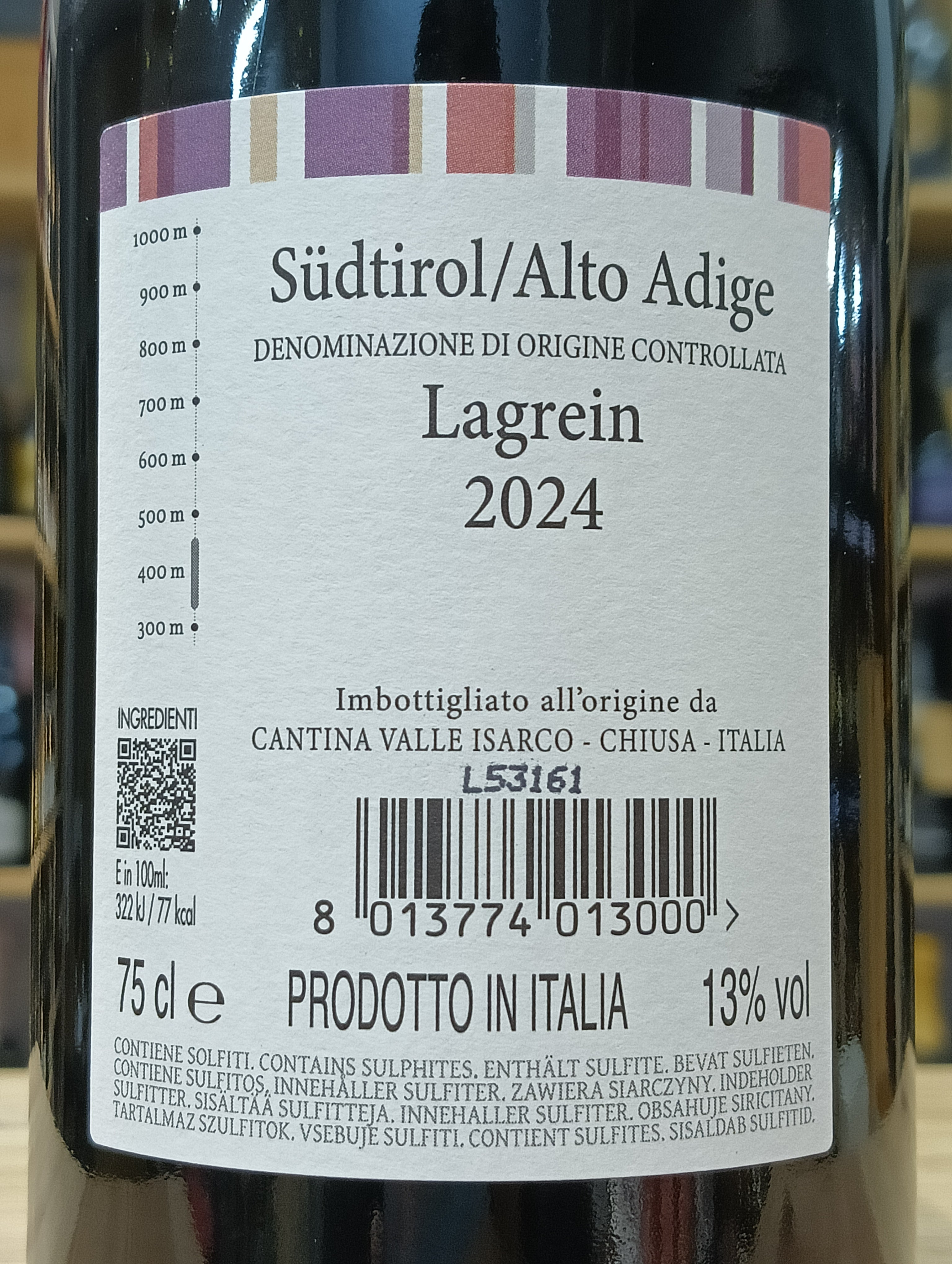 Lagrein Alto Adige DOC 2024 - Cantina Valle Isarco