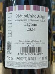 Lagrein Alto Adige DOC 2024 - Cantina Valle Isarco