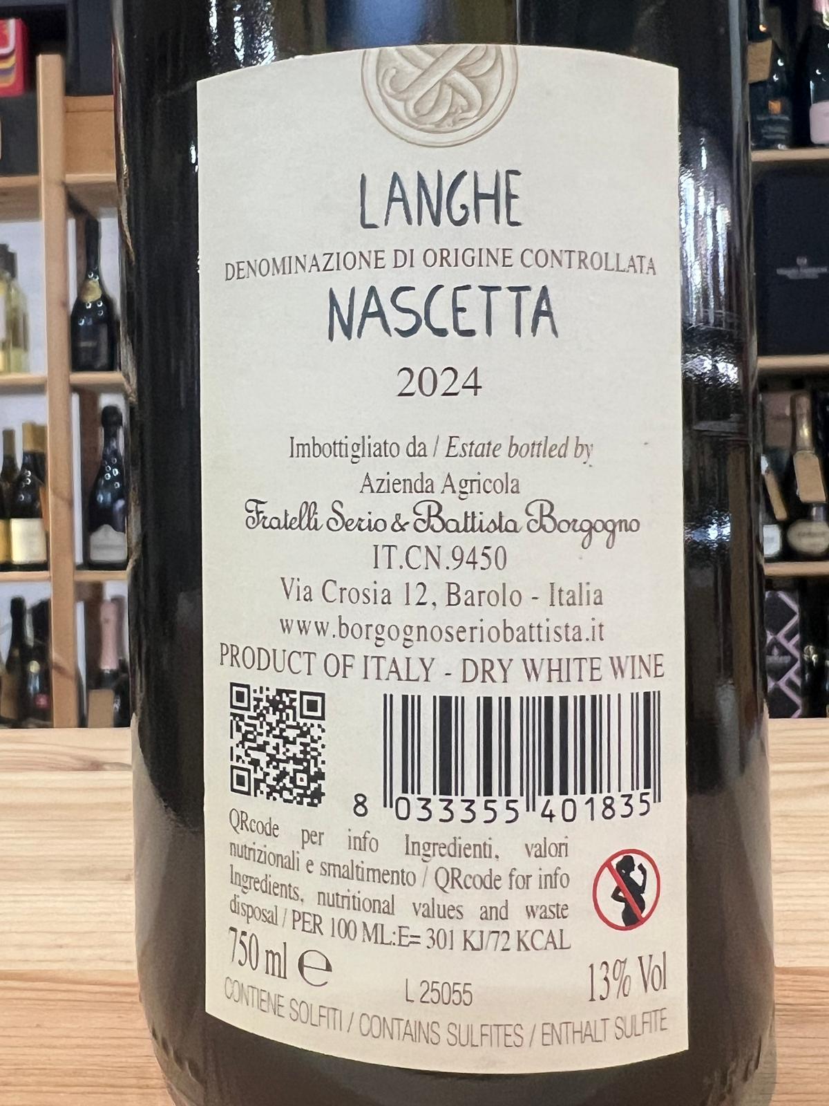 Langhe DOC Nascetta 2024 - Fratelli Serio & Battista Borgogno