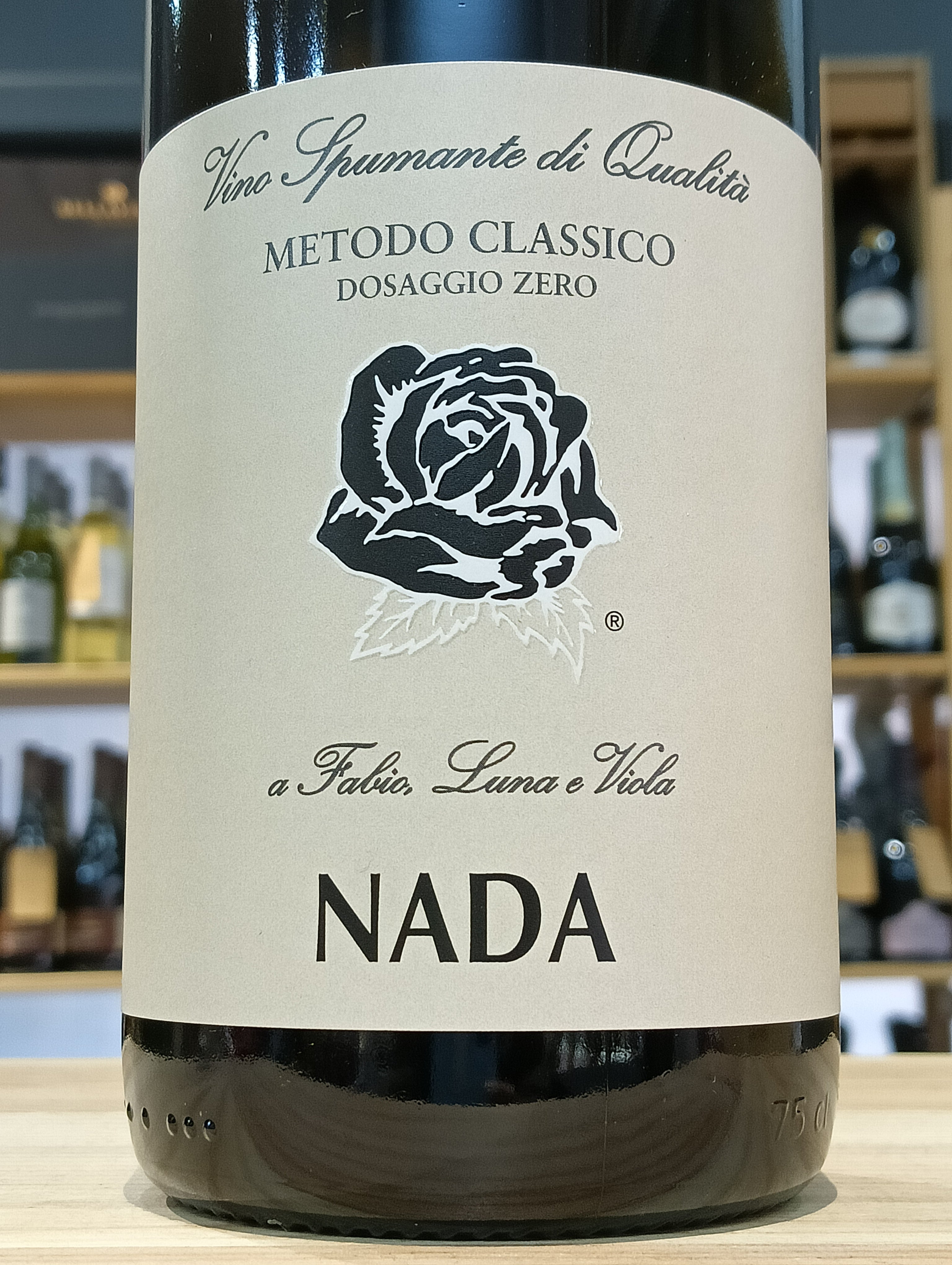 Metodo Classico Rosato Dosaggio Zero Nada Giuseppe