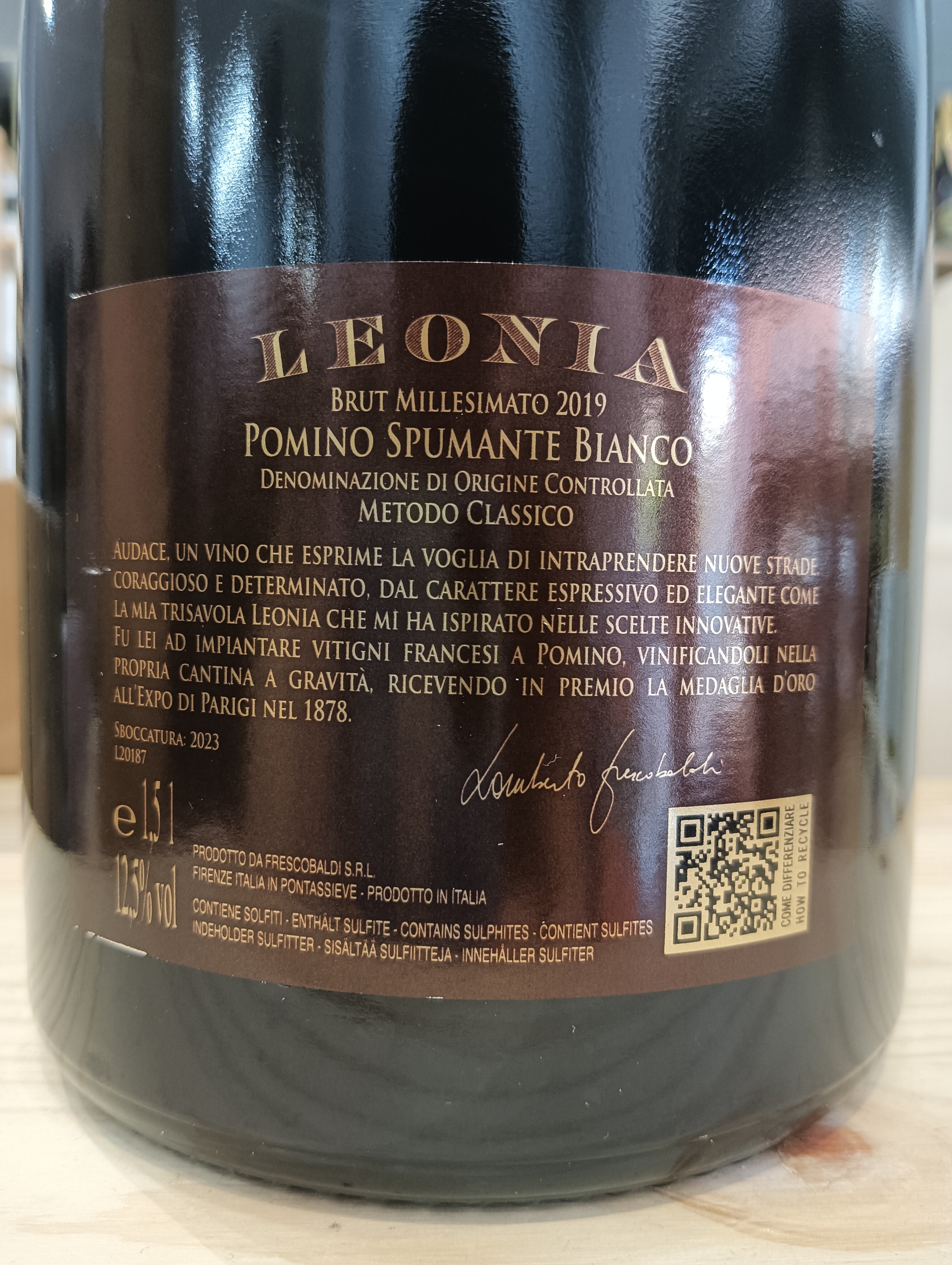 Metodo Classico Magnum Pomino DOC Leonia 2019 (Astucciato)