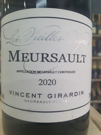 Meursault Vieilles Vignes 2020 - Vincent Girardin