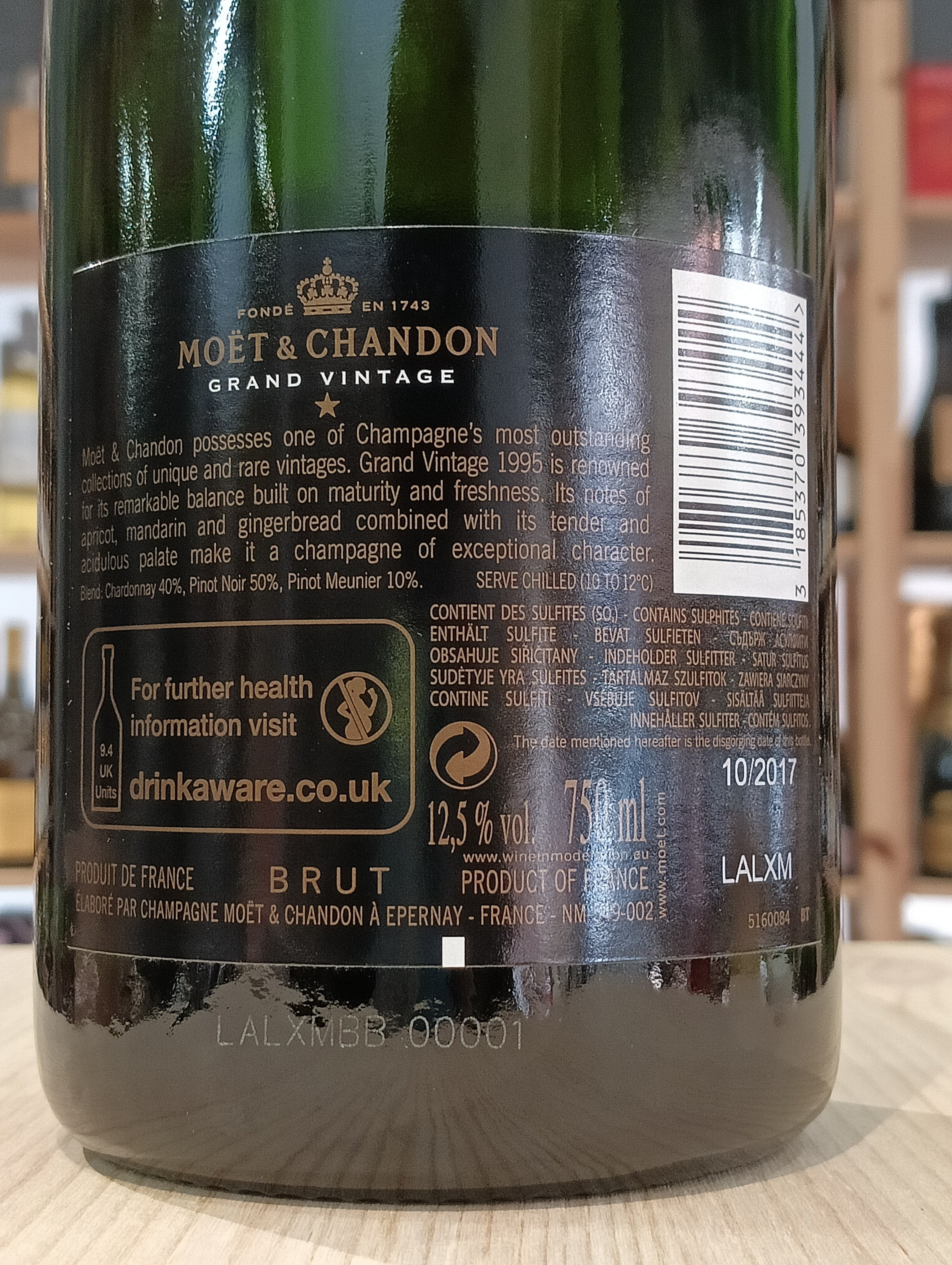 Moët & Chandon Grand Vintage Collection 1995 Brut (Confezione)