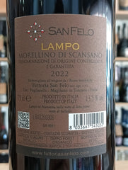 Morellino di Scansano DOCG Lampo 2022 Fattoria San Felo