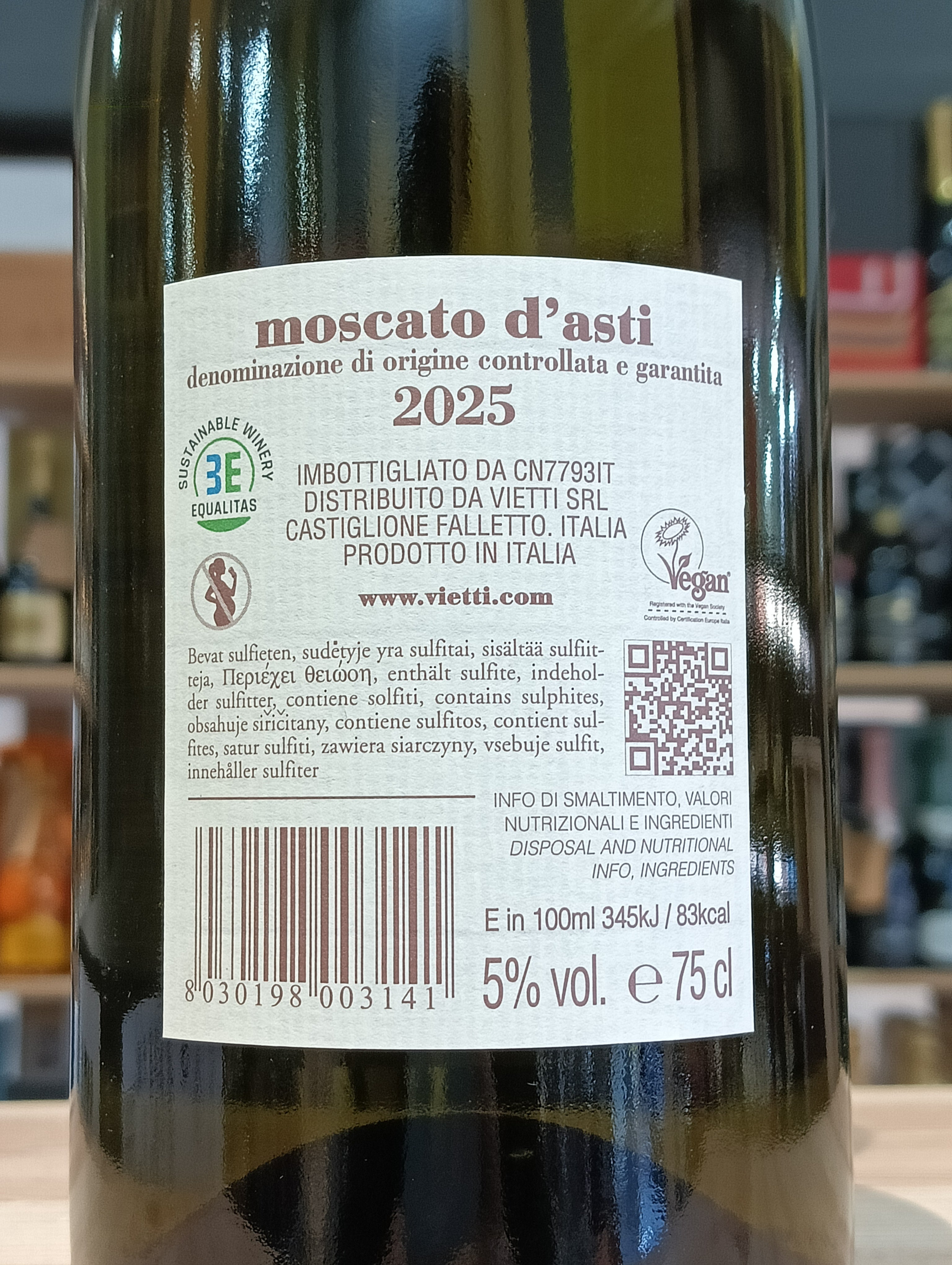 Moscato d'Asti Vietti 2025