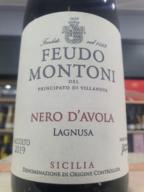 Nero d'Avola Lagnusa Sicilia DOC 2019 Feudo Montoni