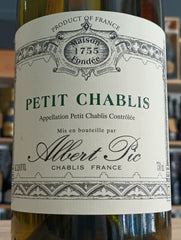 Petit Chablis 2024 Albert Pic