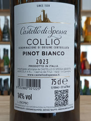Pinot Bianco "Santarosa" 2023 Collio DOC - Castello di Spessa