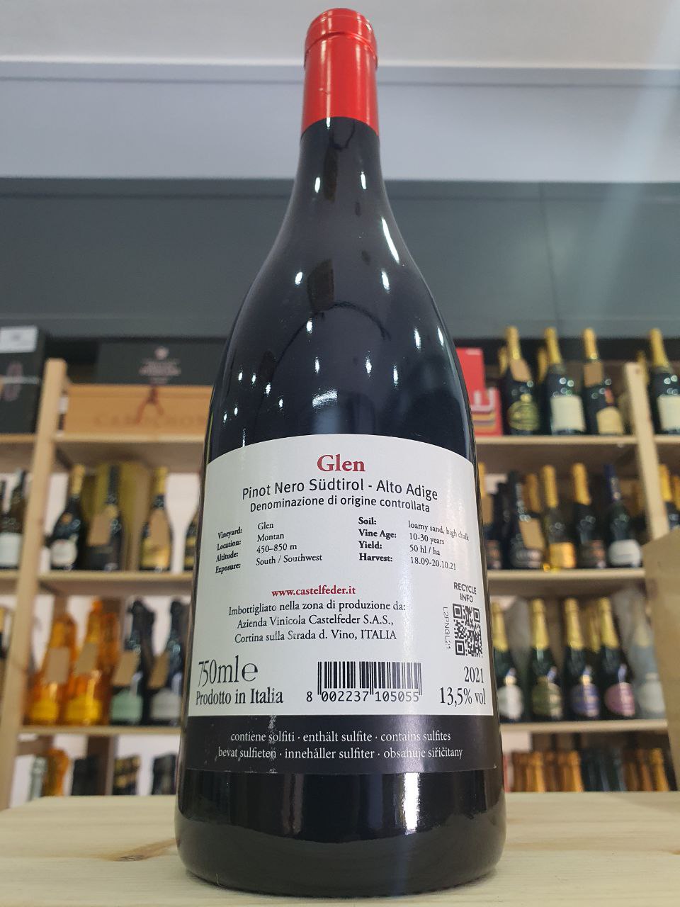 Pinot Nero "Glen" 2021 Castelfeder