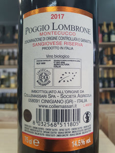 Montecucco Sangiovese Riserva "Poggio Lombrone" 2017 ColleMassari