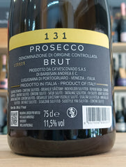 Prosecco DOC 131 Brut Ca' Vescovado