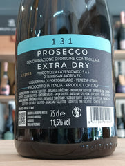 Prosecco DOC 131 Extra Dry Ca' Vescovado
