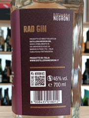 Rad Gin al Radicchio Rosso di Treviso - Distilleria Negroni
