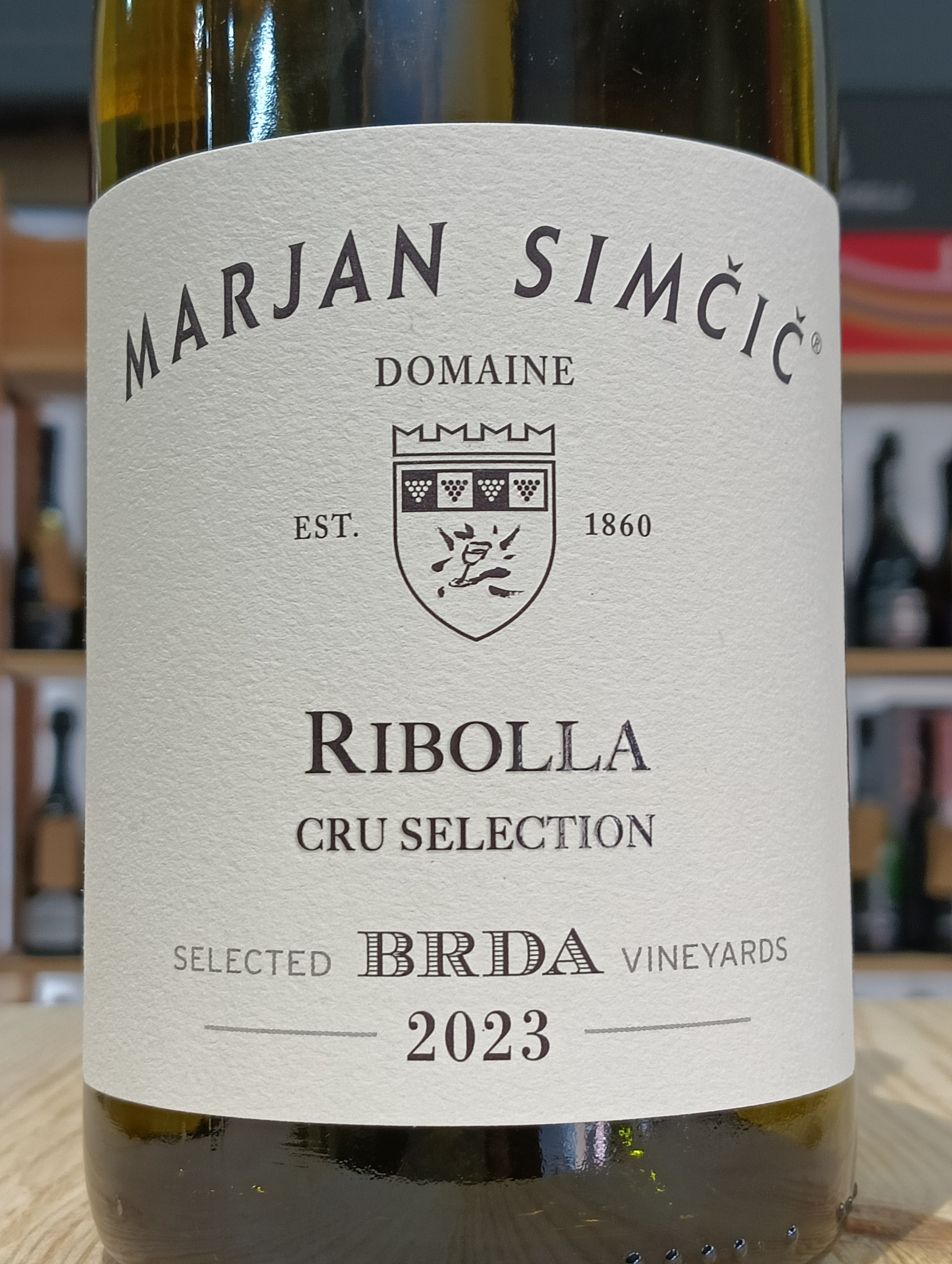 Ribolla Cru Selection Brda 2023 Marjan Simcic