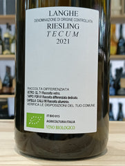 Tecum Riesling Langhe 2021 - Nada Giuseppe