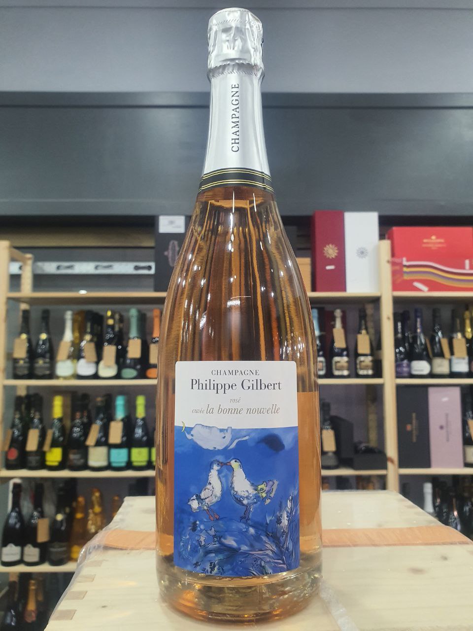 "La Bonne Nouvelle" Champagne Rosé Cuvée Philippe Gilbert