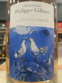 "La Bonne Nouvelle" Champagne Rosé Cuvée Philippe Gilbert